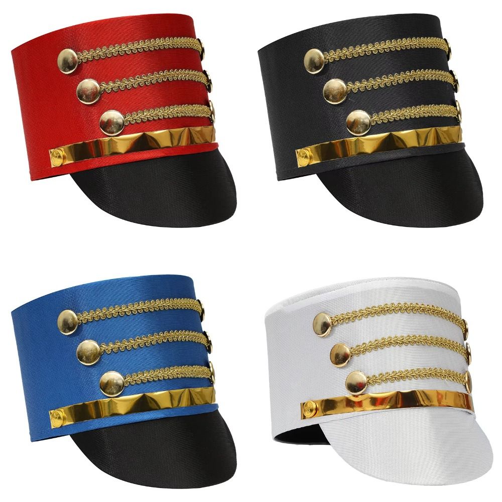 Photography Major - Hat-nutcrackers Marching Band Hat Gold Trim