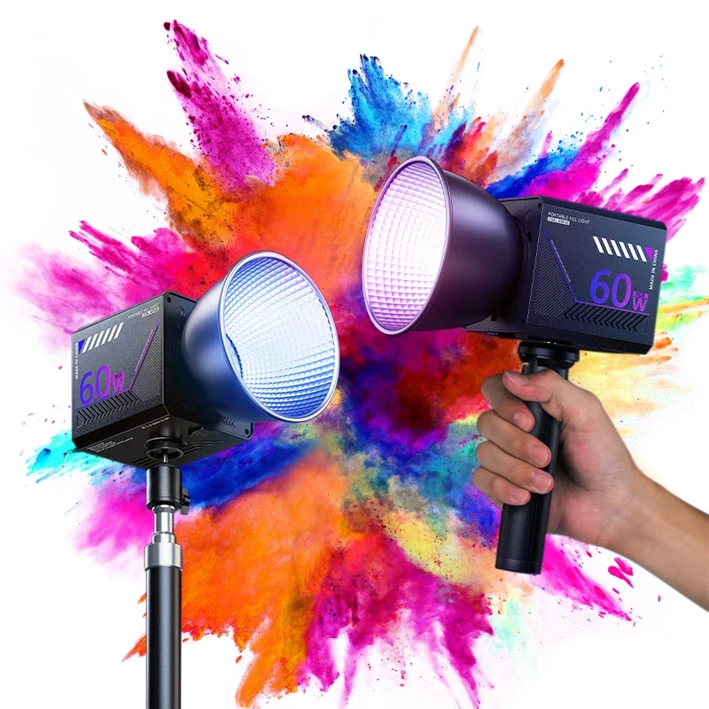 Strobe Light Studio - RGB Video Light Portable LED Photography