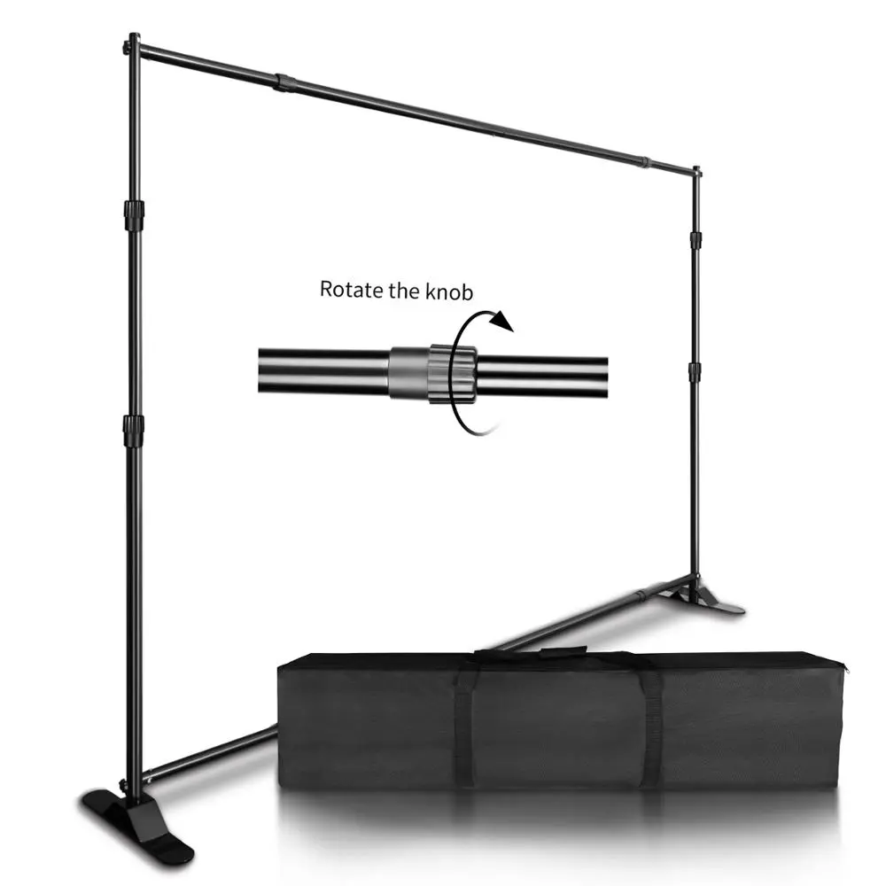 Photography Hacks - SH Double-Crossbar Backdrop Background Stand Frame