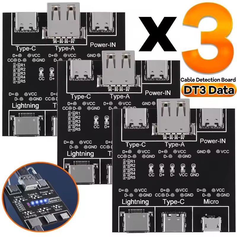 Tethering Cable Usb - DT3 Data Cable Detection Board Type