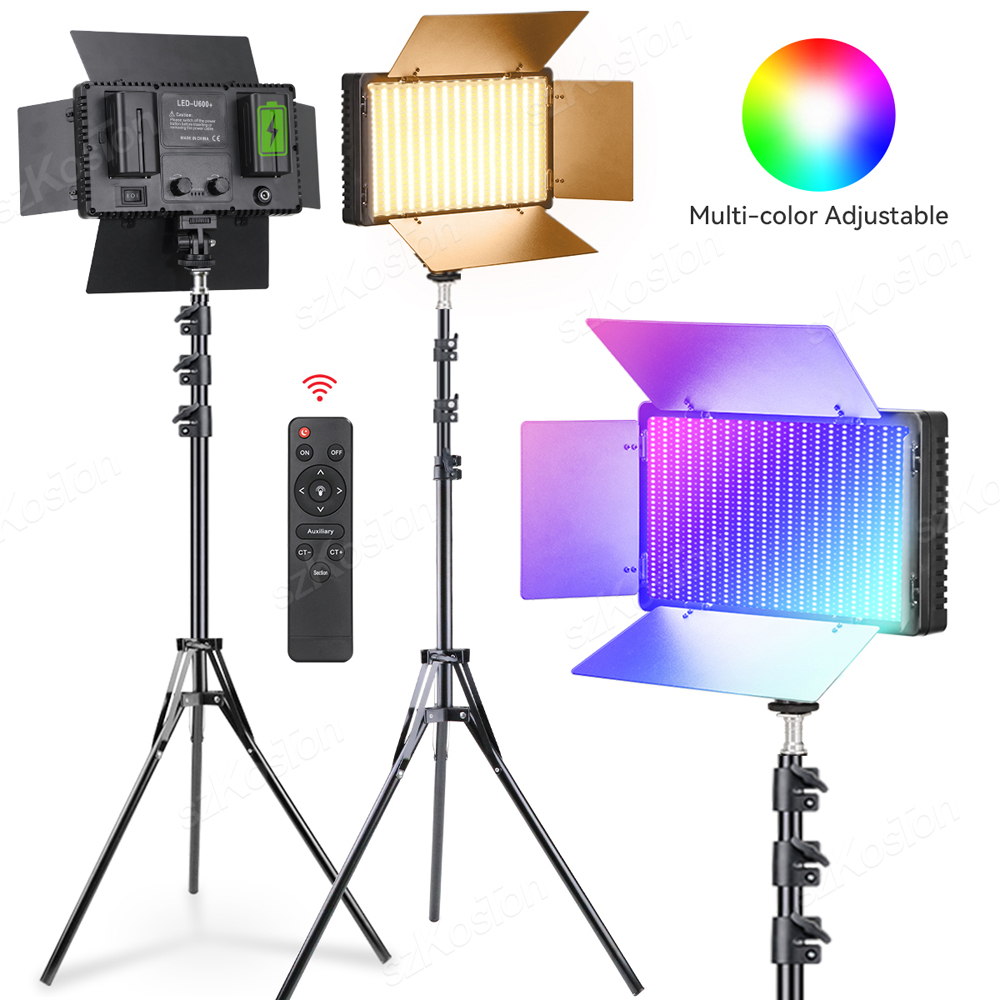 Strobe Light Studio - RGB Photography Video LED Fill Light