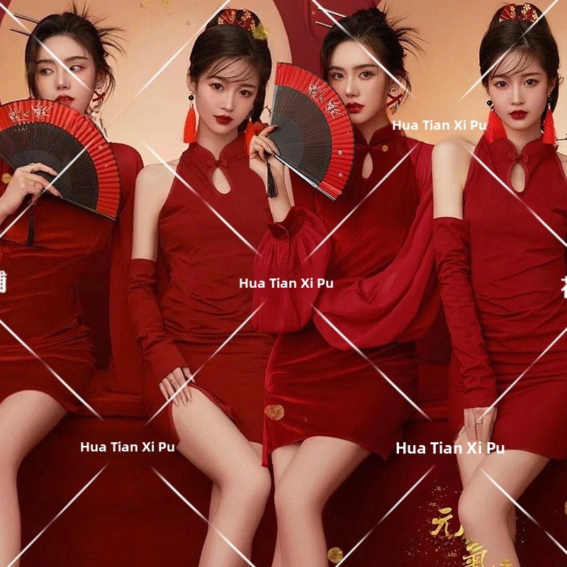 Photography Trend - New Year Vintage Photography Studio Fashionable