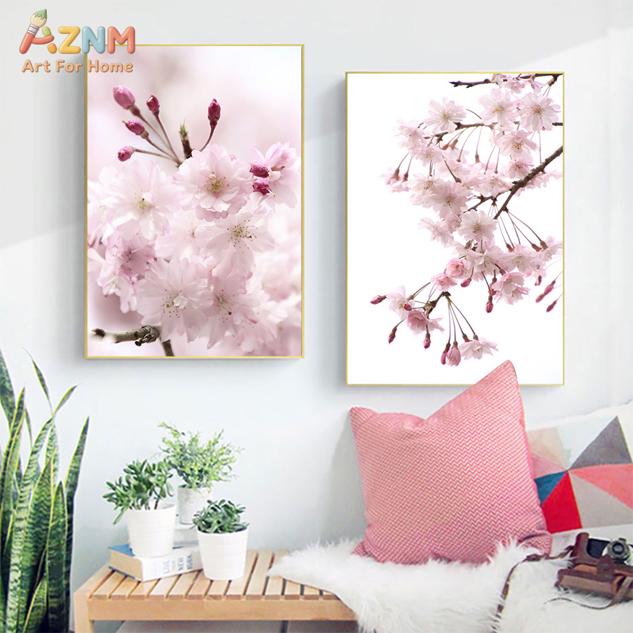 AZNM Pink Cherry Blossom Canva - Photography Quotes Inspirational recension och pris