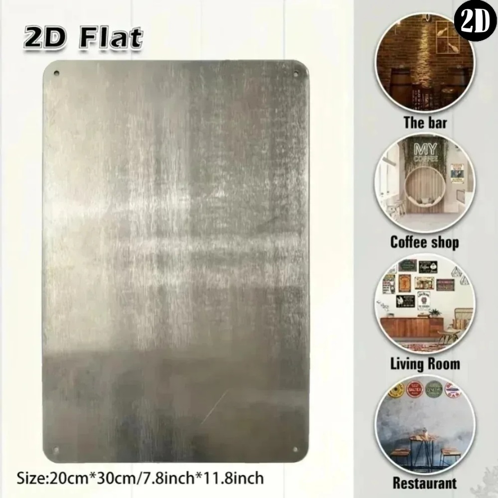 Vintage Metal Tin Sign ，Woman  - Photography Trend recension och pris