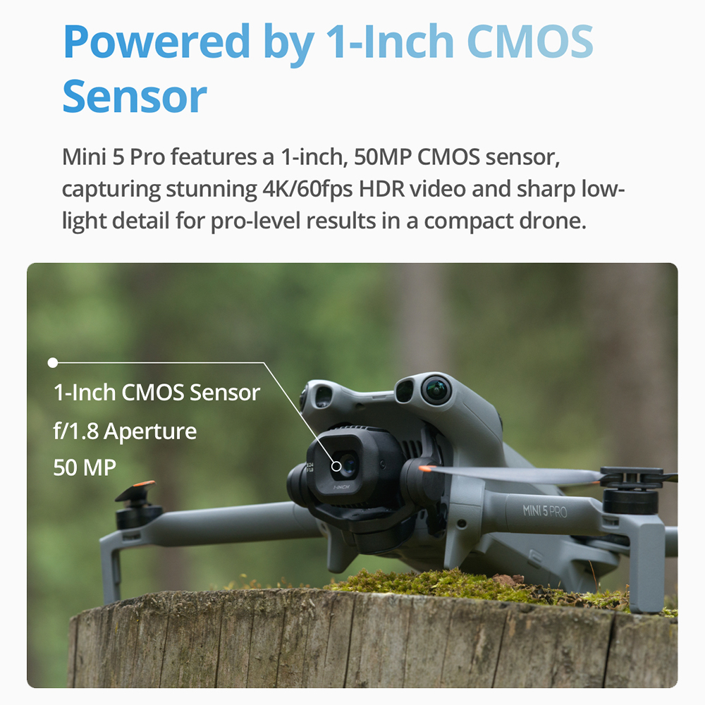 DJI Mini 5 Pro Fly Combo Drone - Photography Kit Pro recension och pris