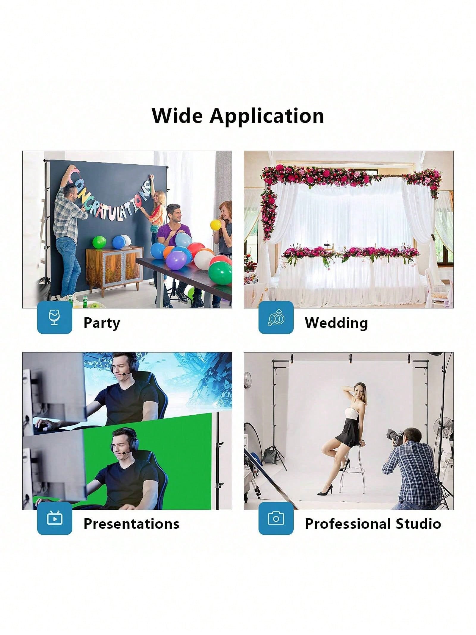 Backdrop Stand Professional He - Photography Website recension och pris