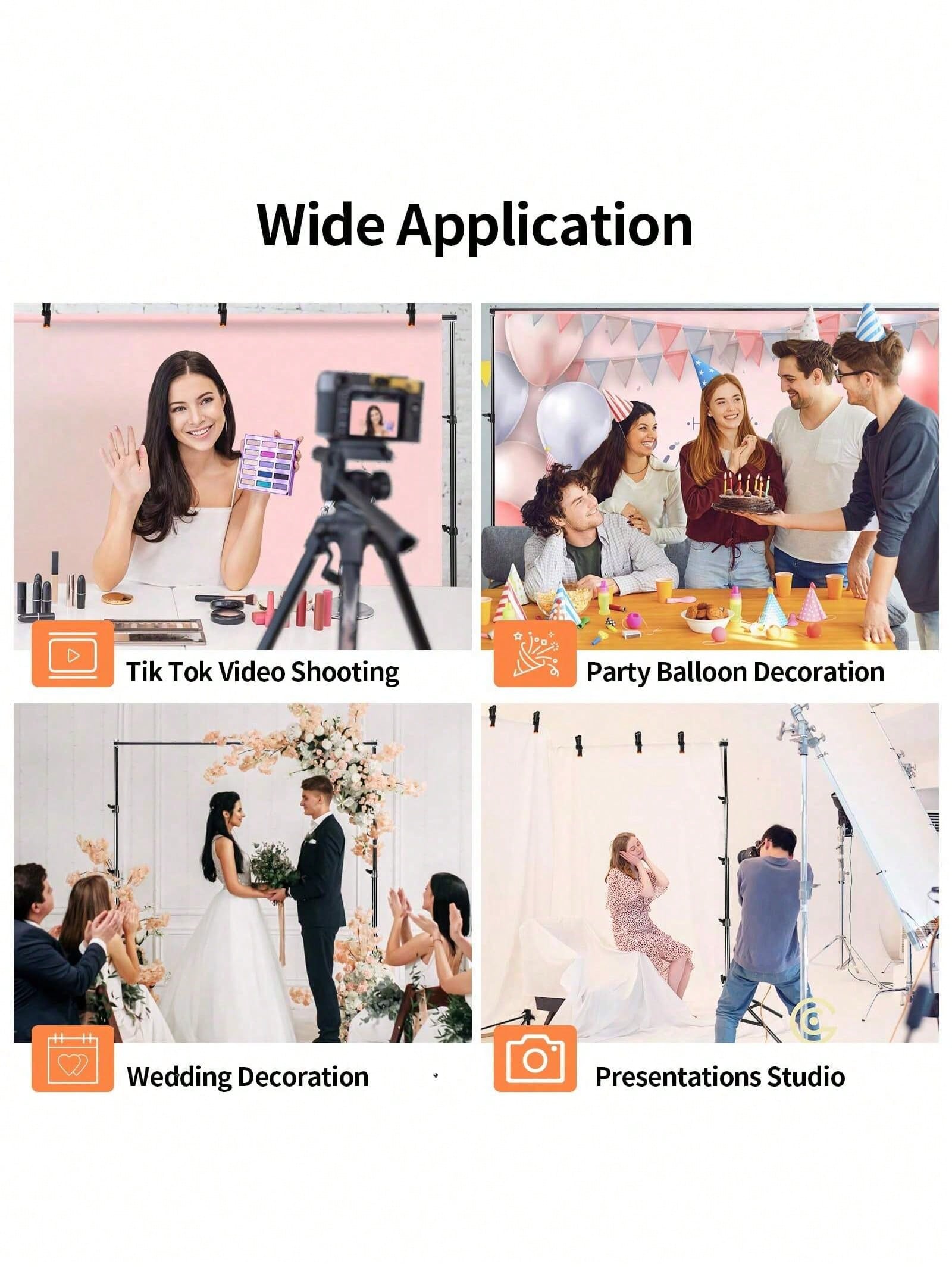 Backdrop Stand Professional He - Photography Website recension och pris
