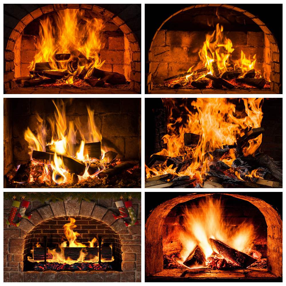 Christmas Fireplace Flame Home - Photography Of The Year 2025 recension och pris