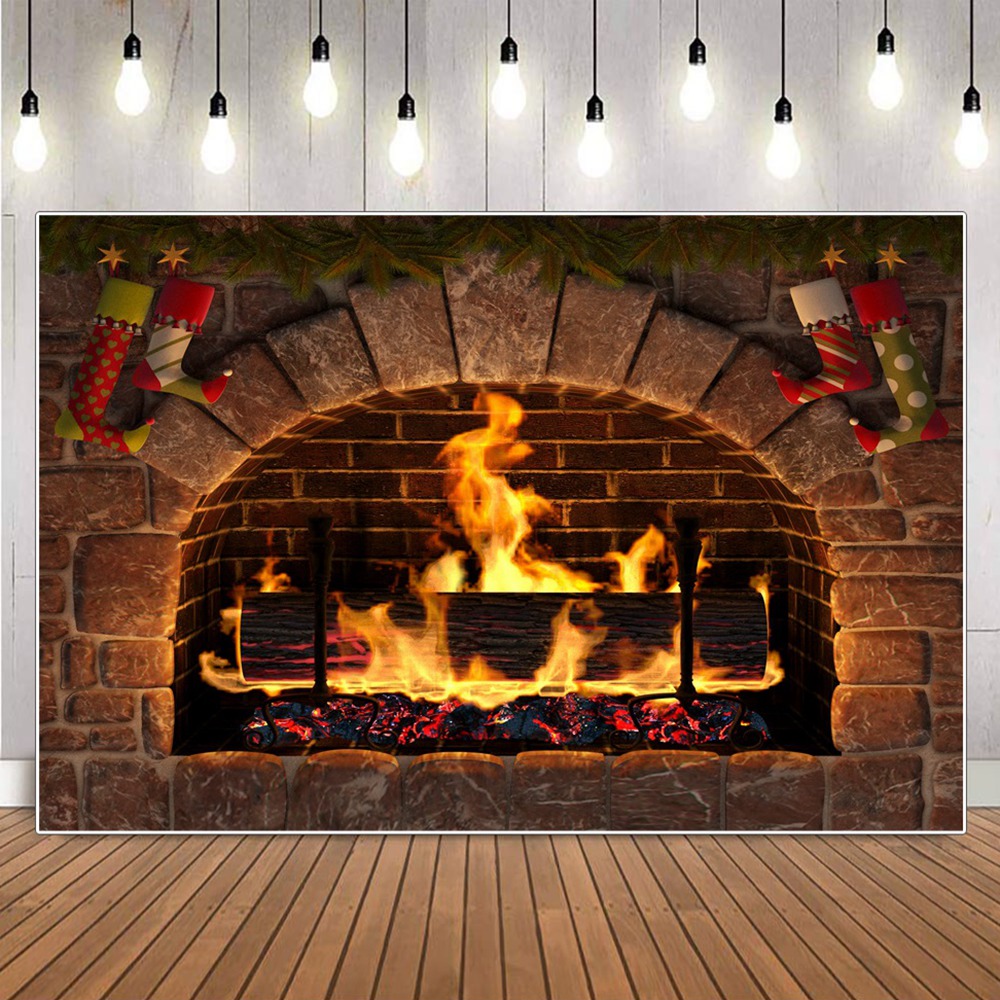 Christmas Fireplace Flame Home - Photography Of The Year 2025 recension och pris