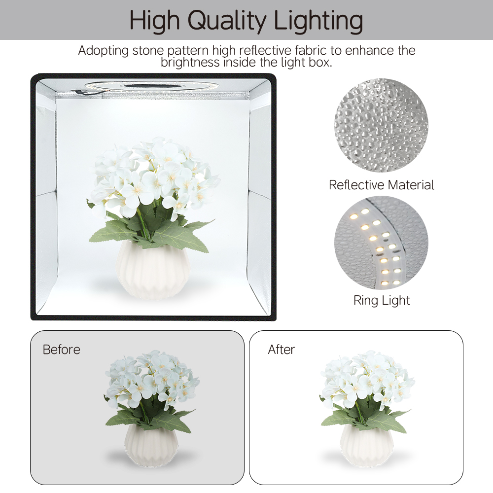 Lightdow Photo Lighting Studio - Photography Kit Pro recension och pris
