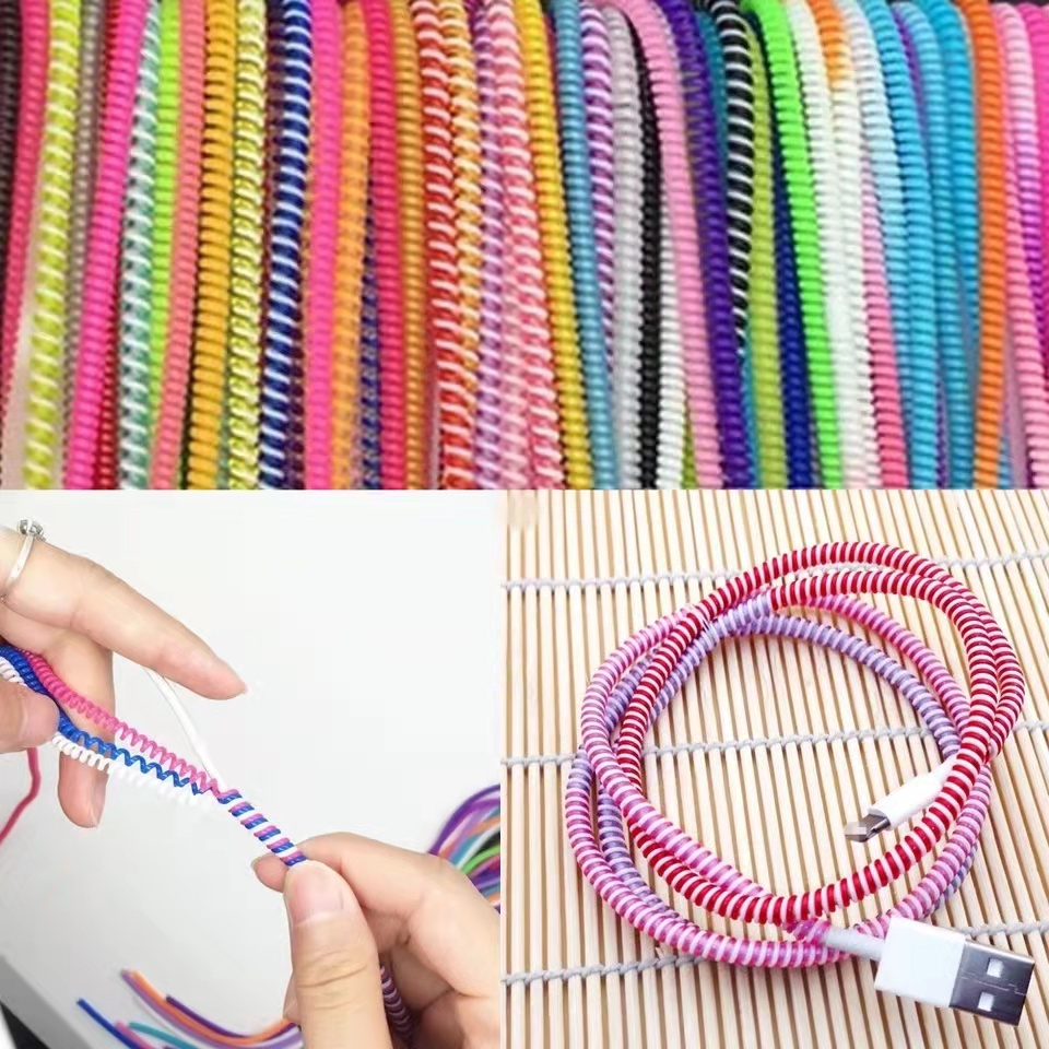 1.4M TPU Spiral USB Charging C - Tethering Cable Usb recension och pris