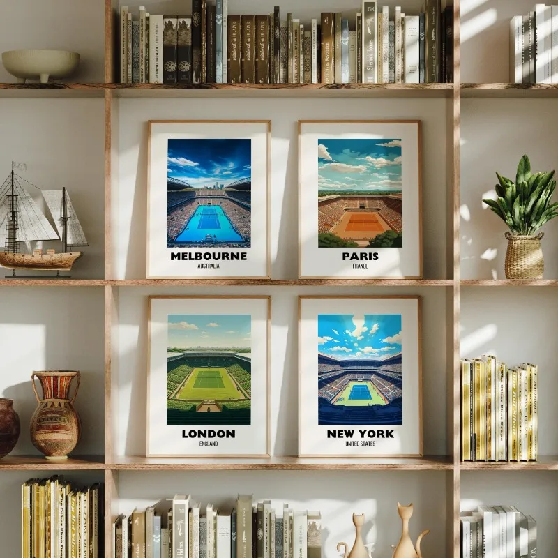 Tennis Majors Poster London Ne - Photography Major recension och pris