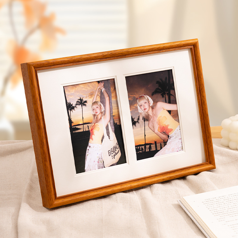6-inch Multi-grid Solid Wood P - Photography Narrative recension och pris