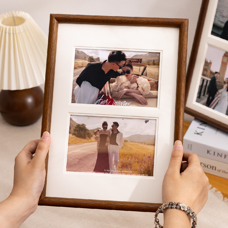6-inch Multi-grid Solid Wood P - Photography Narrative recension och pris
