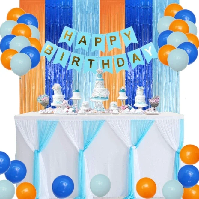 Foil Fringe Curtains Birthday  - Photography Website recension och pris