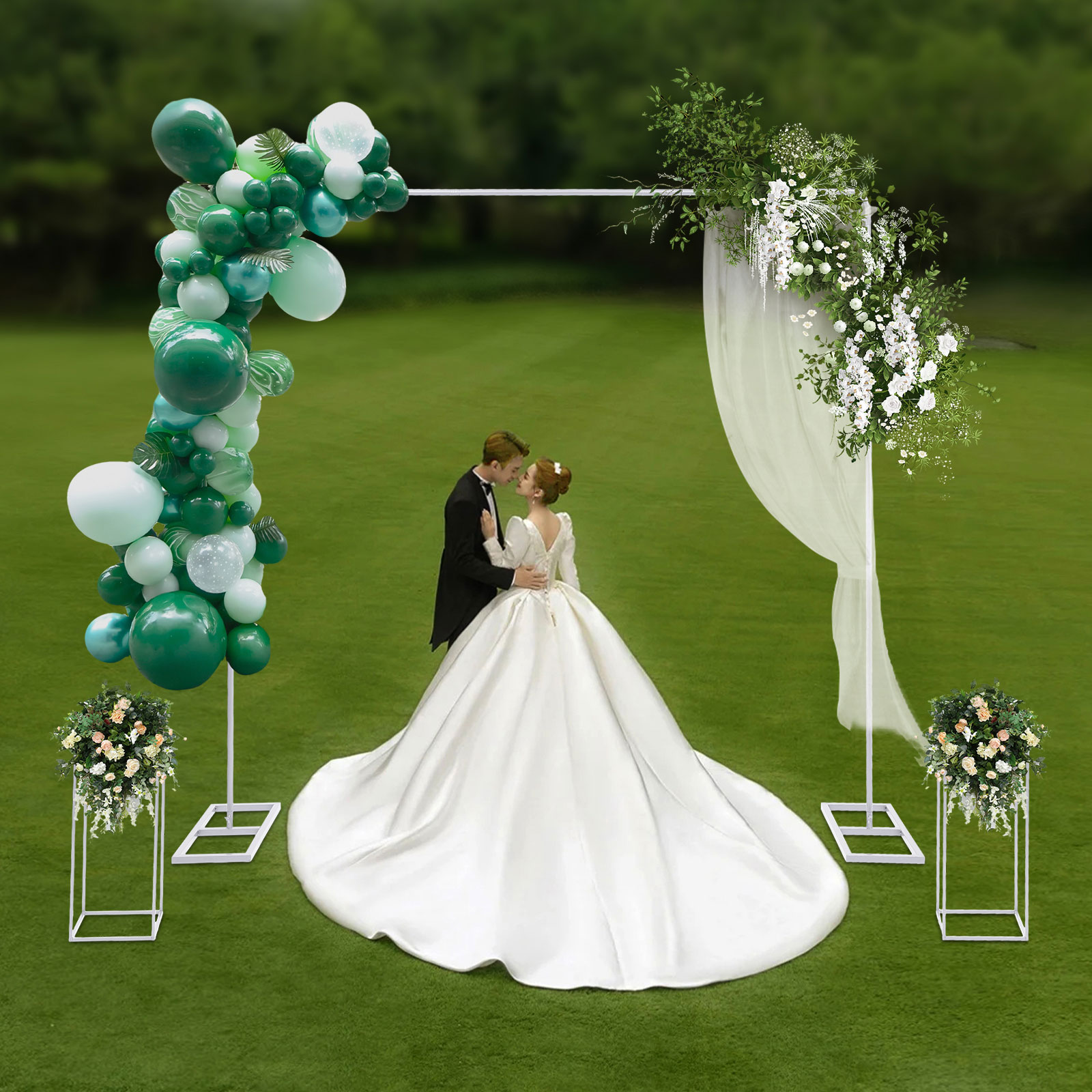 Wedding Backdrop Stand 3Pcs Wh - Photography Website recension och pris