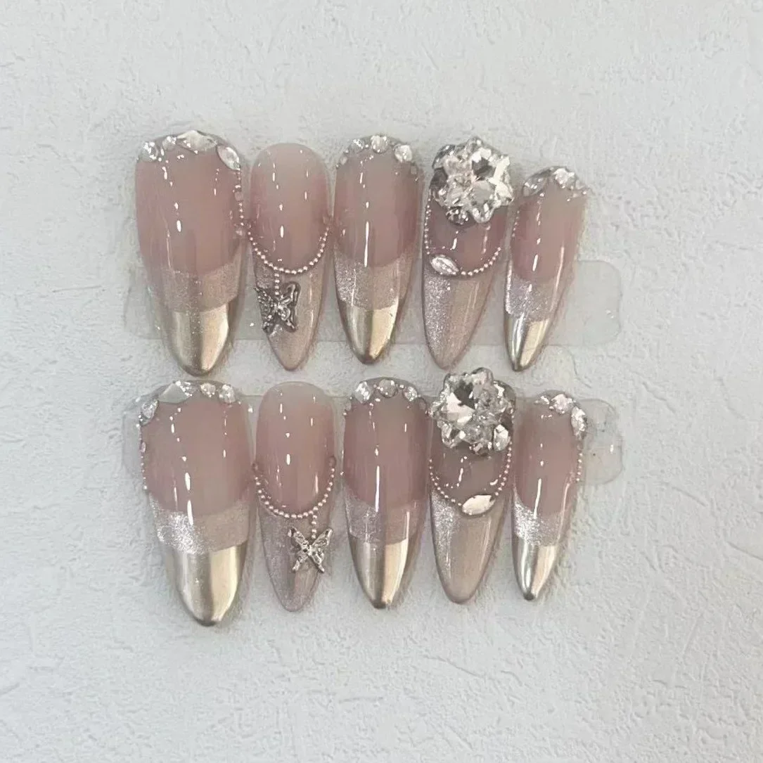 10Pcs Handmade Press on Nails  - Photography Tips recension och pris