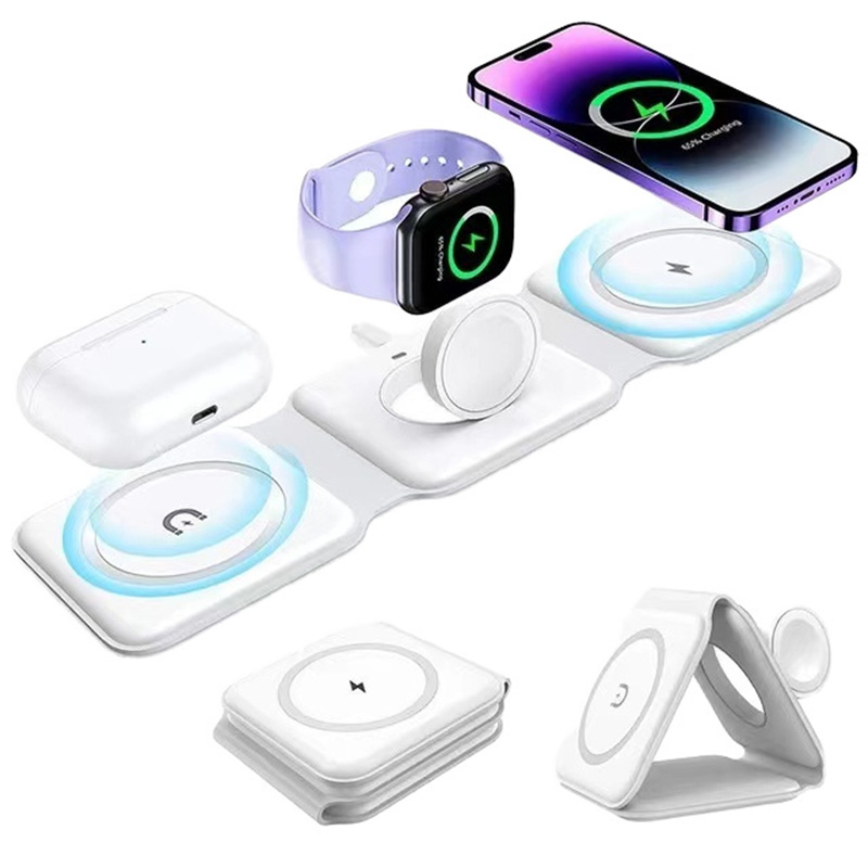 3-in-1 Magnetic Folding Wirele - Tethering Cable Usb recension och pris