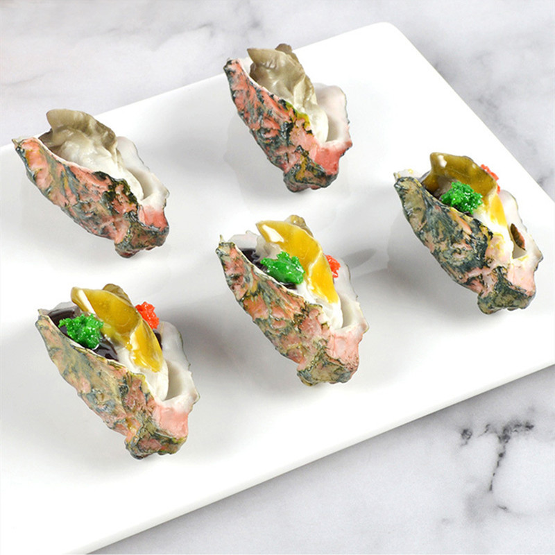 Artificial Oyster Scallop Fake - Photography Food recension och pris
