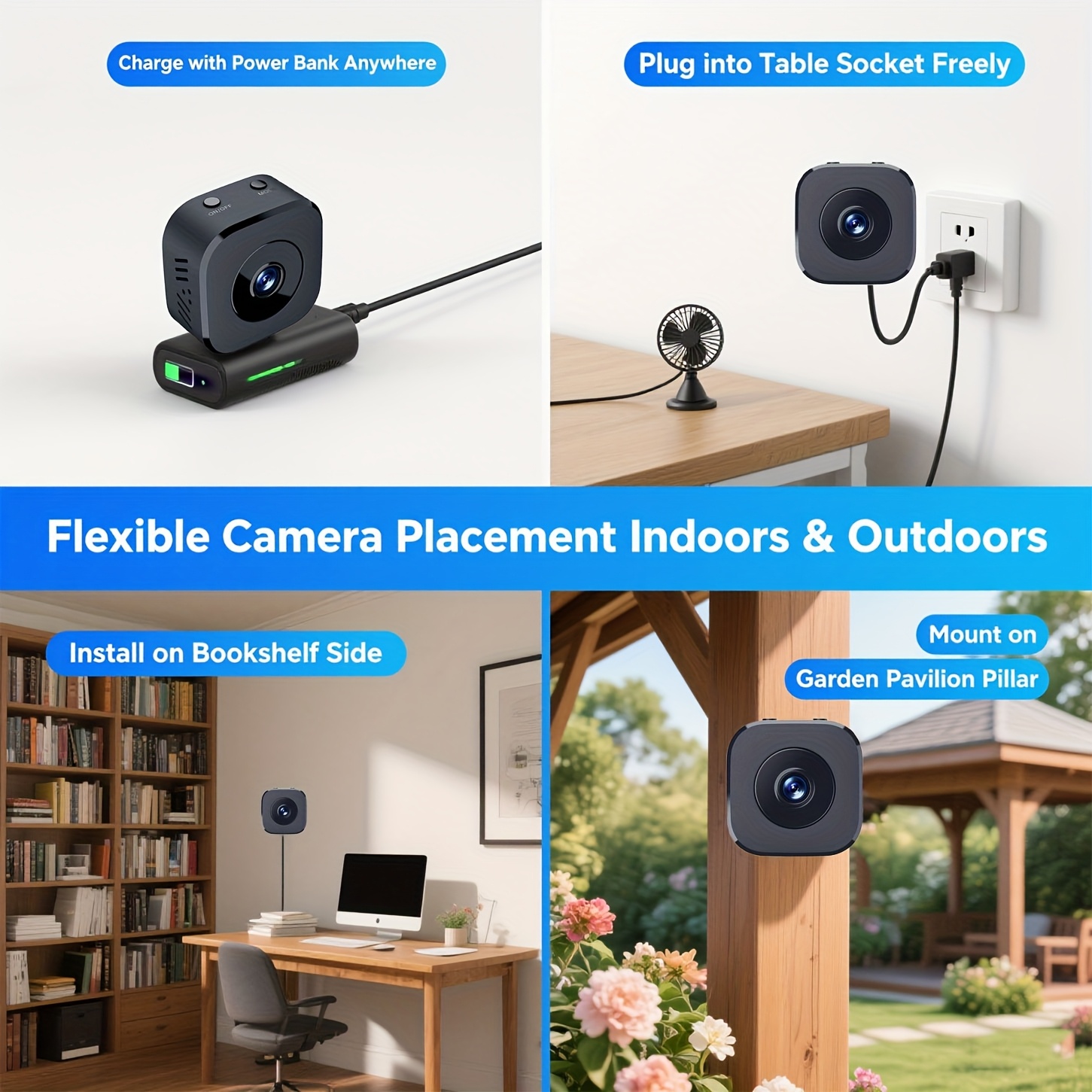1080P HD Mini WiFi Camera Indo - Photography Videography recension och pris