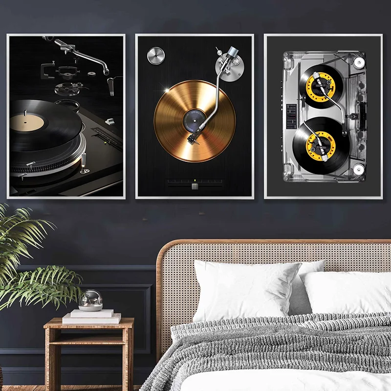 Cassette DJ Turntable Canvas P - Photography Trend recension och pris