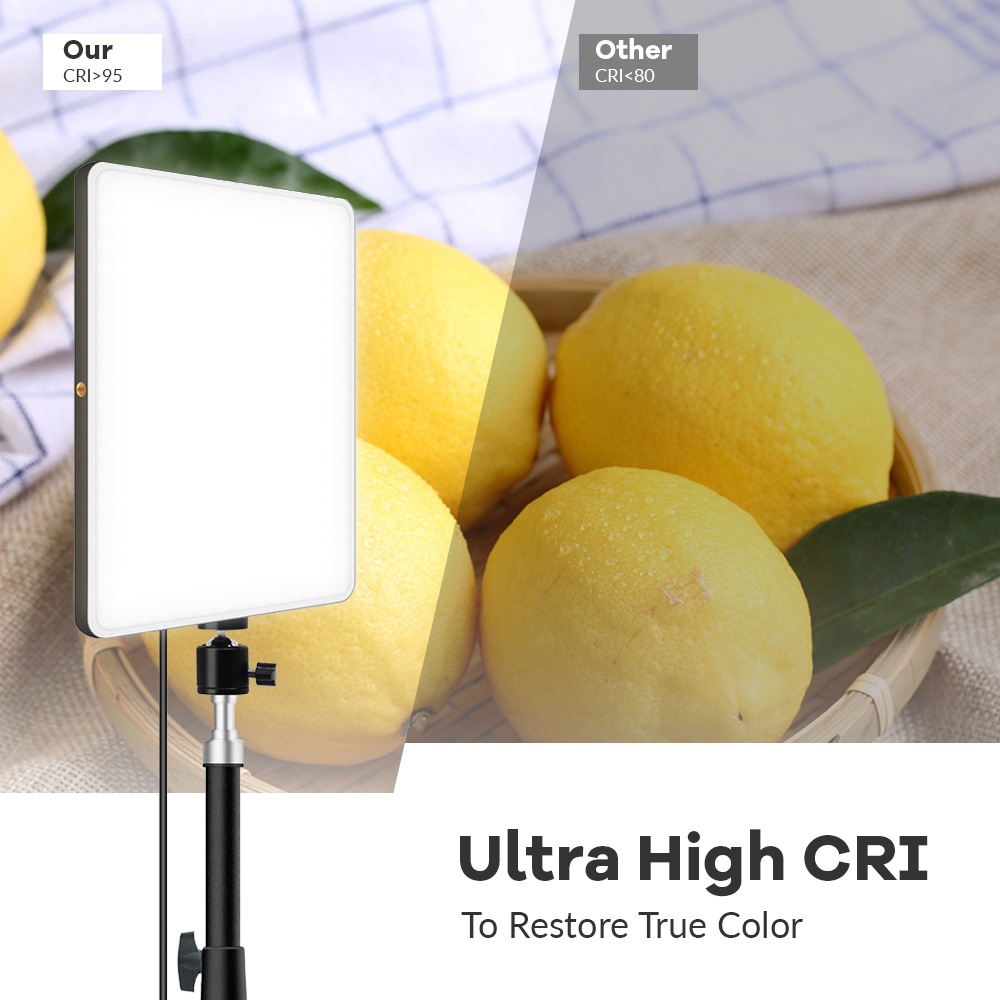 Dimmable LED Video Light Panel - Strobe Light Studio recension och pris