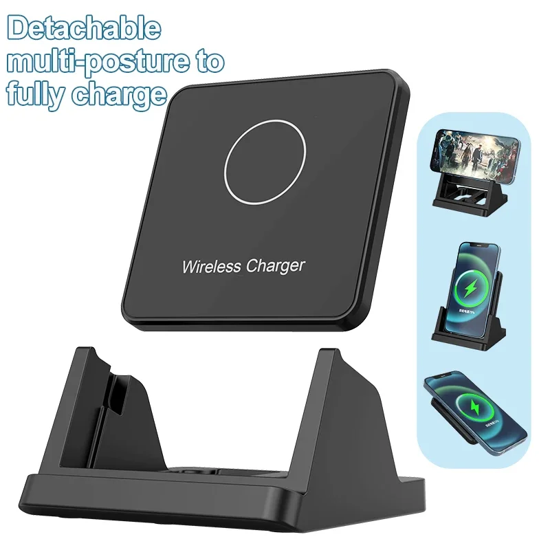Wireless Charger Pad Stand Des - Tethering Cable Usb recension och pris