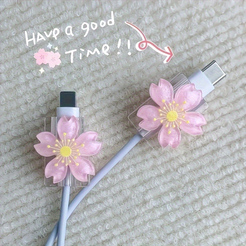 2pcs Cartoon Cable Protector C - Tethering Cable Usb recension och pris