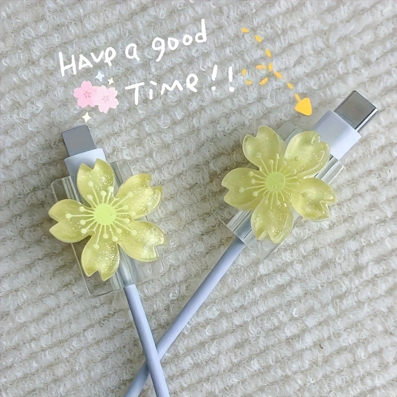 2pcs Cartoon Cable Protector C - Tethering Cable Usb recension och pris