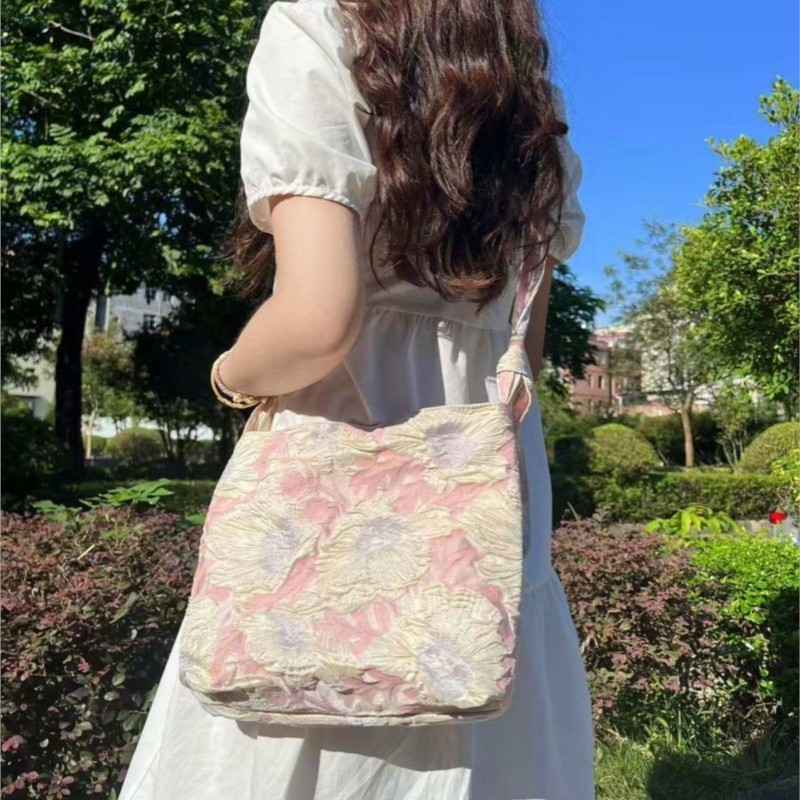 Ins Style Retro Floral Shoulde - Photography Trend recension och pris