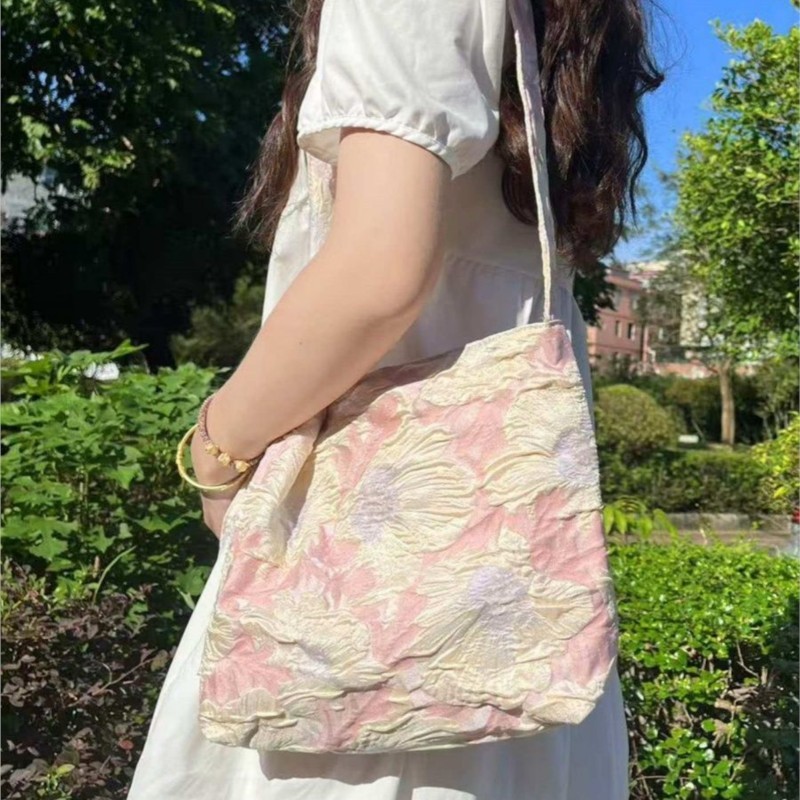 Ins Style Retro Floral Shoulde - Photography Trend recension och pris