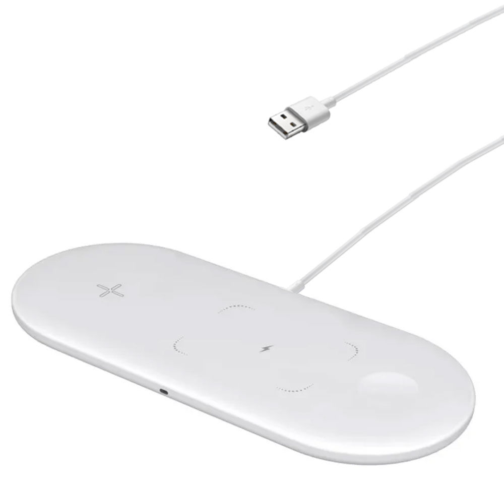 3-in-1 Wireless Charging Pad F - Tethering Cable Usb recension och pris