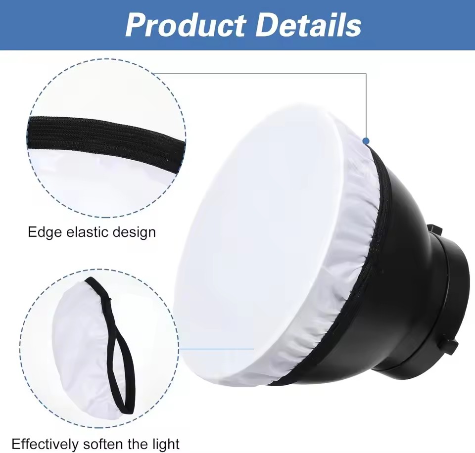 1/3/5/10Pcs 7inch Photography  - Strobe Light Studio recension och pris