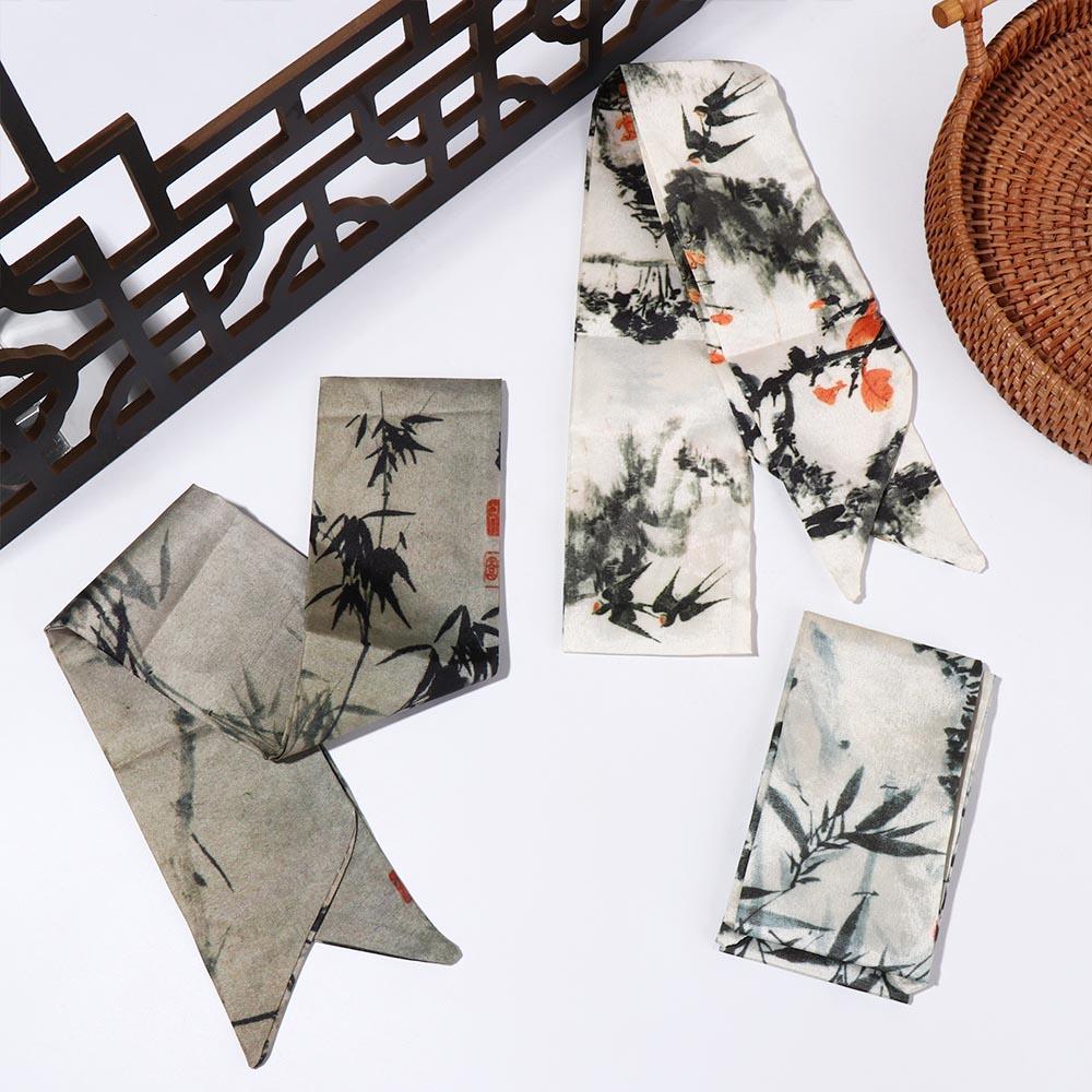 Elegant Long Ink Painting Silk - Photography Trend recension och pris