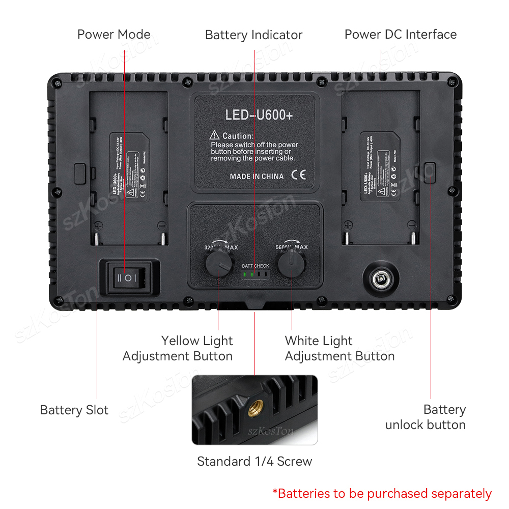 RGB Photography Video LED Fill - Strobe Light Studio recension och pris