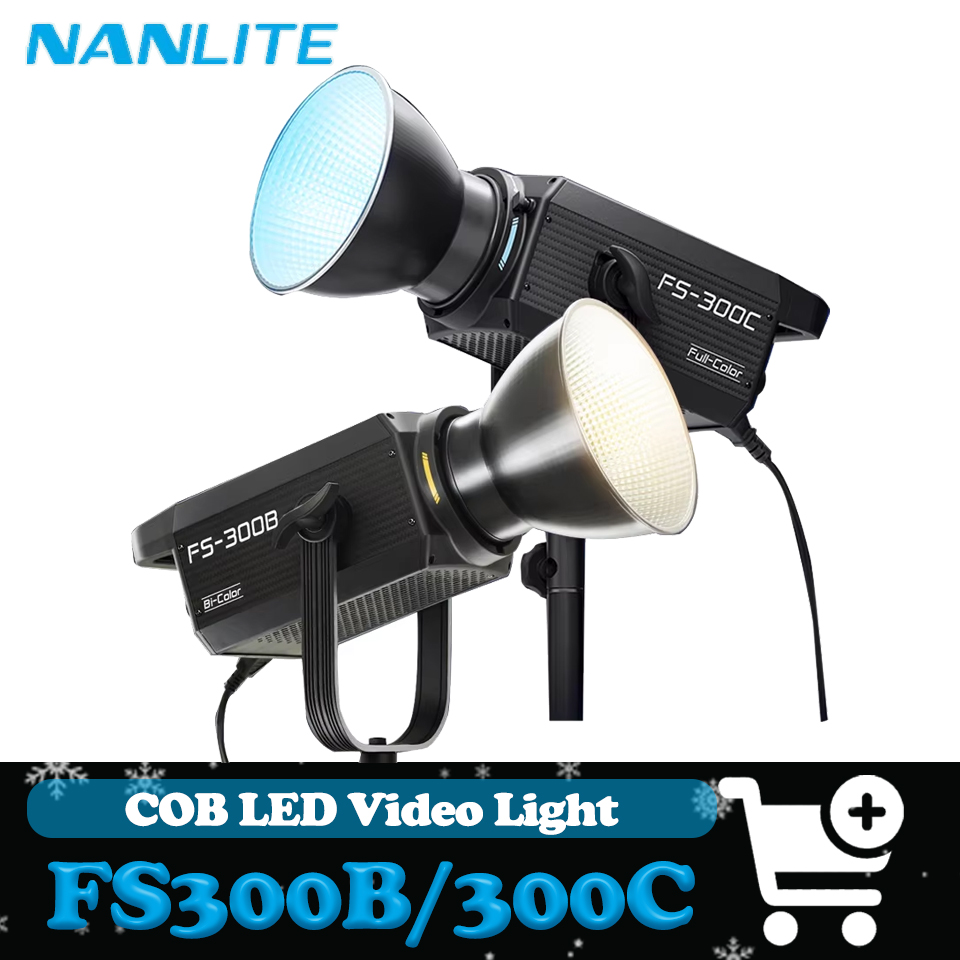 Nanlite FS-300C FS-300B Video  - Strobe Light Studio recension och pris