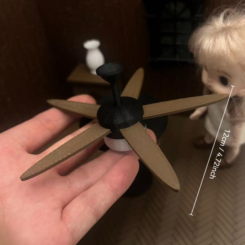 1/12 Mini Vintage Ceiling Fan  - Photography Natural Lighting recension och pris