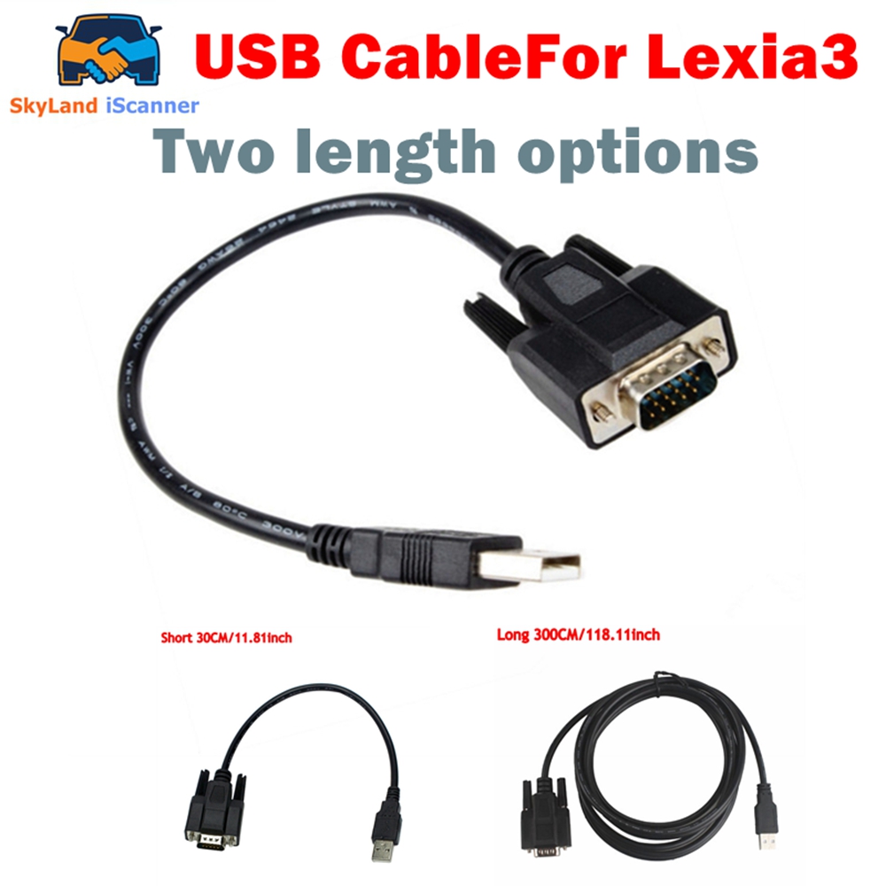 USB Cable For Lexia-3 PP2000 D - Tethering Cable Usb recension och pris